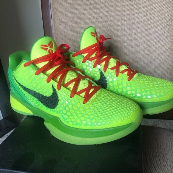 Nike Zoom Kobe 6 Grinch 2010 Sneakers Men's
